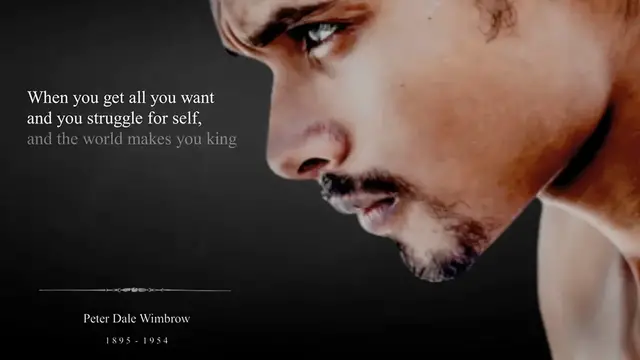 Video thumbnail for The Man In The Glass by Peter Dale Wimbrow (Powerful Life Poetry) - 720