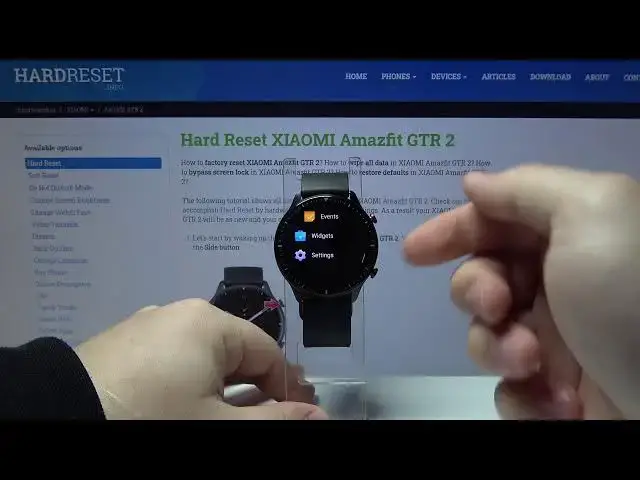 Video thumbnail for HARD RESET XIAOMI Amazfit GTR 2 – Erase Storage / Restore Defaults