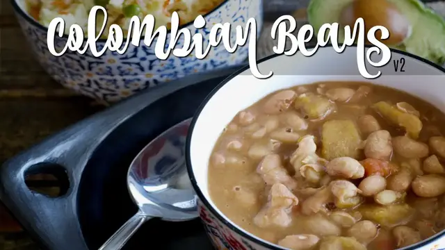 Video thumbnail for COLOMBIAN BEANS V2 | How To Cook Colombian Beans | SyS