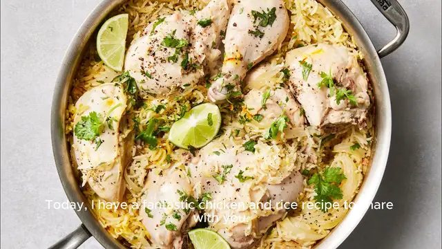 Video thumbnail for Chicken and rice recipe