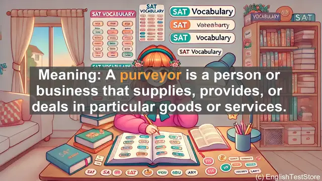 Video thumbnail for 5000 Must Know SAT Vocabulary - Purveyor: The Specialized Supplier in Business and Language
