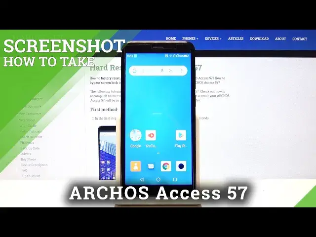 'Video thumbnail for How to Take Screenshot on ARCHOS Access 57 – Capture and Save Screen'