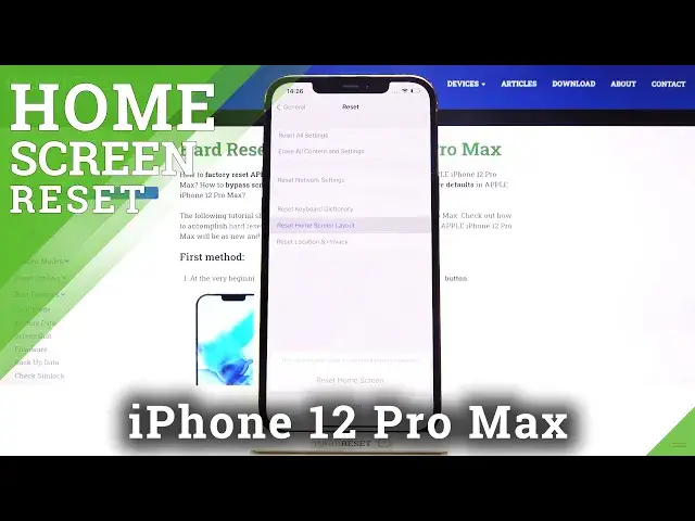 'Video thumbnail for How to Reset Home Screen Layout in iPhone 12 Pro Max – Restore Home Screen Layout in iOS'