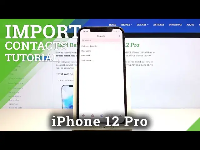 Video thumbnail for How to Import Contacts Stored on iPhone 12 Pro SIM Card