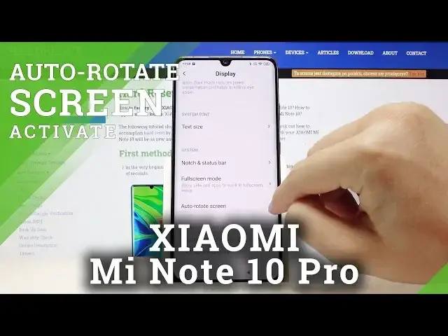 'Video thumbnail for How to Set Automatic Rotation Screen in Xiaomi Mi Note 10 Pro - Turn On Auto-Rotate'