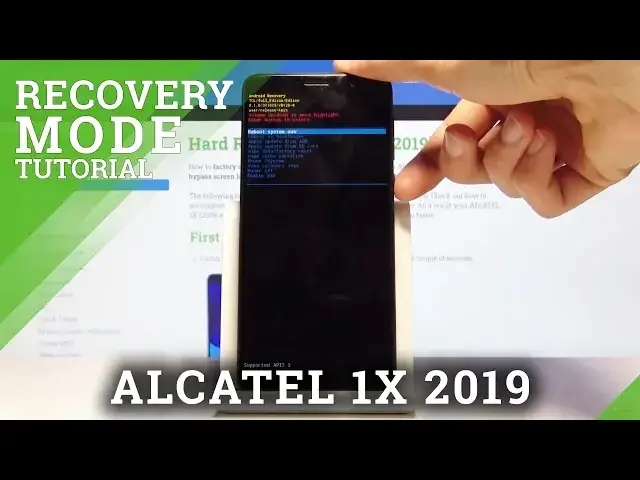 'Video thumbnail for How to Enter Recovery Mode in ALCATEL 1X 2019 – Use Recovery Mode'