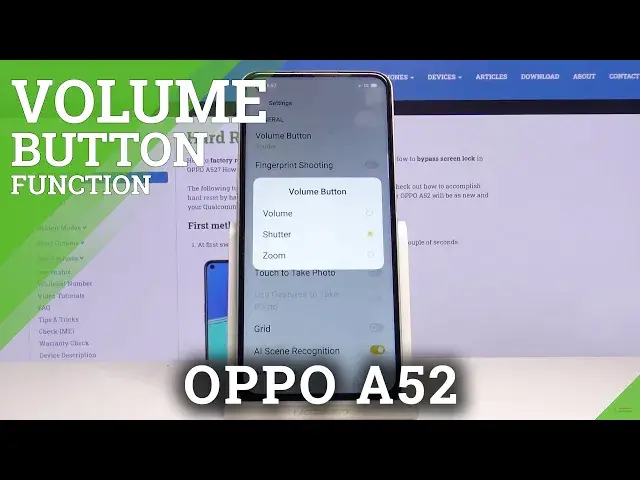 'Video thumbnail for How to Change Volume Button Function in OPPO A52 – Camera Buttons'