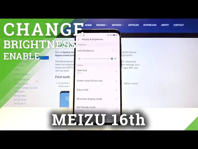 'Video thumbnail for How to Manage Brightness Settings in MEIZU 16TH - Enable Auto Brightness'