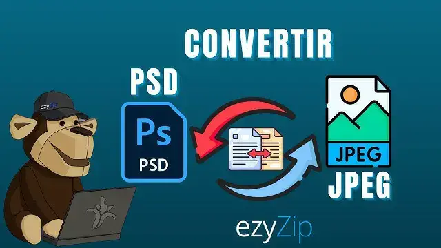 'Video thumbnail for Comment Convertir PSD en JPEG en Ligne (Guide Simple)'