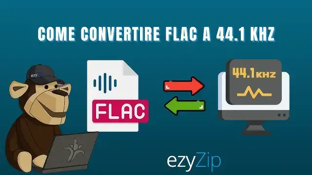 'Video thumbnail for Come Convertire FLAC a 44.1 kHZ Online (Guida Semplice)'