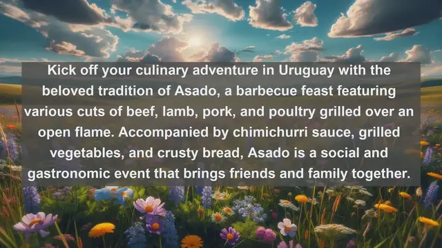 Video thumbnail for Taste of Uruguay: Top 10 Mouthwatering Foods You Must Try!