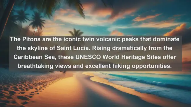 Video thumbnail for Discover the Breathtaking Natural Beauty of Saint Lucia: Top 10 Must-Visit Landscapes!