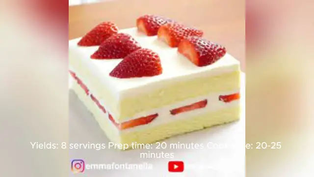 Video thumbnail for shortcake recipe