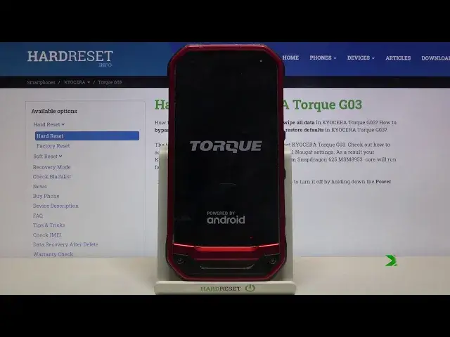 Video thumbnail for Hard Reset KYOCERA Torque G03 – Master Reset Phone by Restore Default Settings
