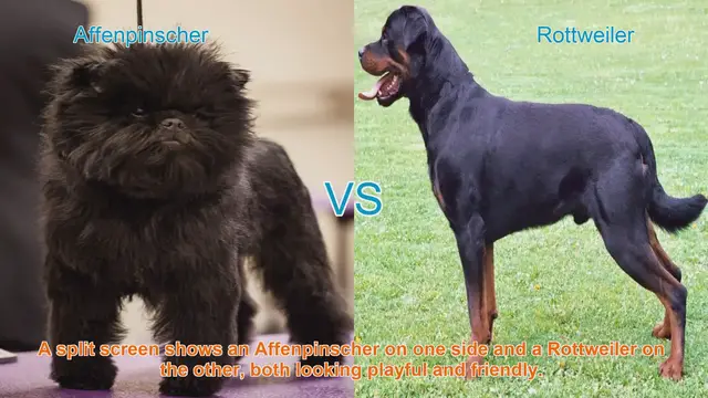 Video thumbnail for Affenpinscher vs. Rottweiler: A Breed Comparison