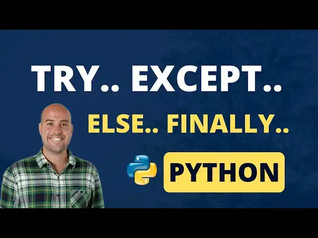 'Video thumbnail for TRY.. EXCEPT.. ELSE.. FINALLY.. in Python  #python'