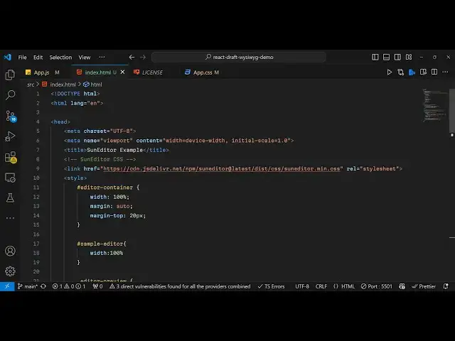 Video thumbnail for Build a Summernote WYSIWYG Rich Text & HTML Editor With Live Preview in Browser Using Javascript