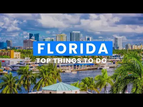Video thumbnail for The Best Things to Do in Florida