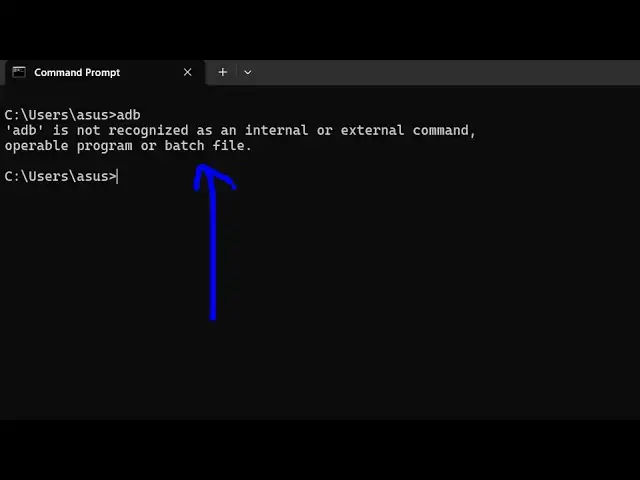 Video thumbnail for How to fix adb is not recognized as an internal and external Command Error in Terminal
