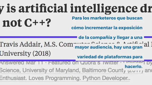 Video thumbnail for ¿Cómo Crear una Estrategia de Marketing de Quora para Su Negocio?