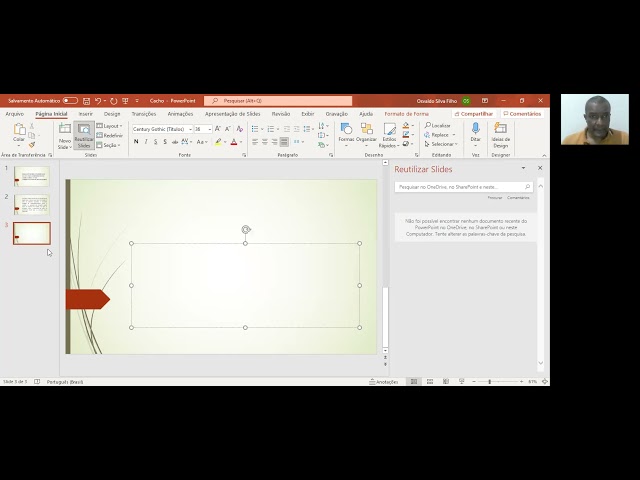 Video thumbnail for Criando Passo a Passo uma apresentação em Power Point
