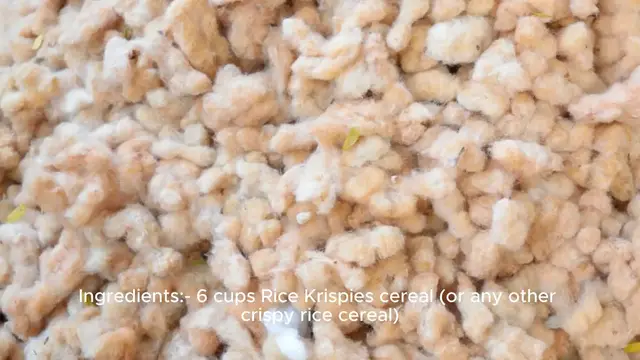 'Video thumbnail for Rice krispie treat recipe'
