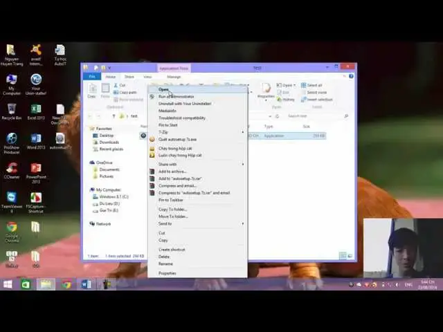 Video thumbnail for Hướng dẫn cách tạo file setup chạy tự động