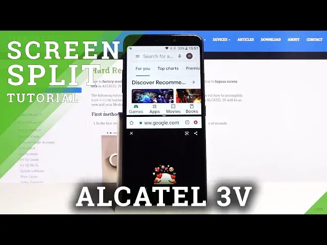 'Video thumbnail for How to Use Split Screen in ALCATEL 3V - Create Dual Screen'