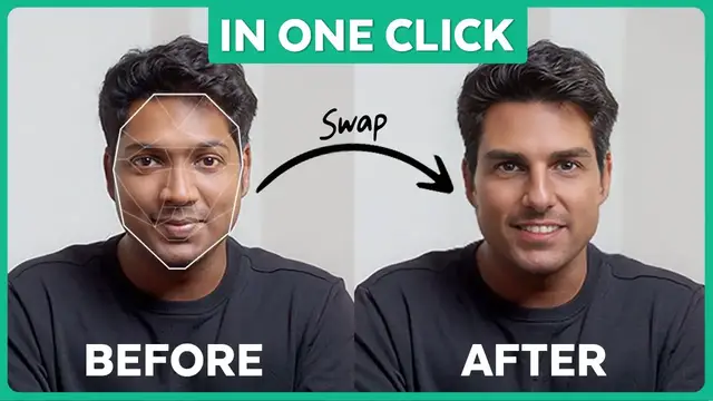 Video thumbnail for How to Face Swap Any Video using FREE AI _ Deepfake 2023