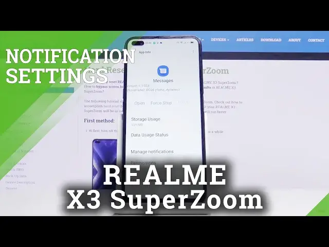 'Video thumbnail for How to Manage Notifications for Messages in REALME X3 SuperZoom – Notification Settings'