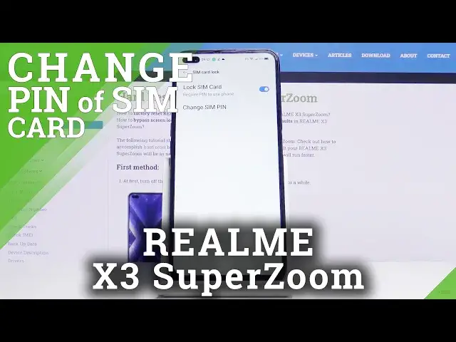 'Video thumbnail for How to Change PIN in REALME X3 SuperZoom – SIM Card Protection'