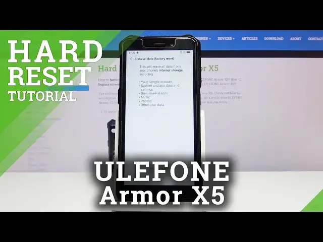 Video thumbnail for How to Hard Reset ULEFONE Armor X5 – Factory Reset by Android Settings