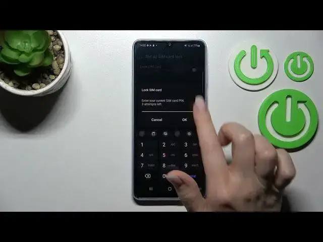 'Video thumbnail for How to set PIN on SIM on Samsung Galaxy A33, Lock SIM card with pin on Samsung Galaxy A33'