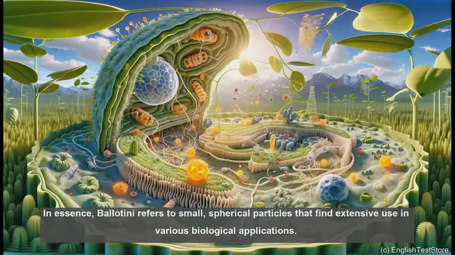 Video thumbnail for Ballotini in biology