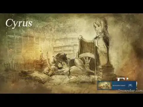 Video thumbnail for Octopath Traveler PC Chapter 4 CYRUS ENDING Cutscenes (Scholar) 4k Steam and correct answers and fin