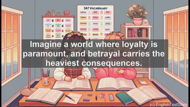 Video thumbnail for 5000 Must Know SAT Vocabulary - Treasonable: Understanding the Weight of Betrayal