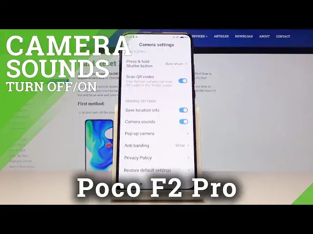 Video thumbnail for How to Turn Off Camera Shutter Sound in XIAOMI Poco F2 Pro – Disable Camera Sounds