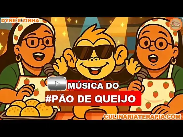 Video thumbnail for A VERDADEIRA MÚSICA do Pão de Queijo - Quero Pão de Queijo de Dyne e Zinha #MUSICADOPAODEQUEIJO