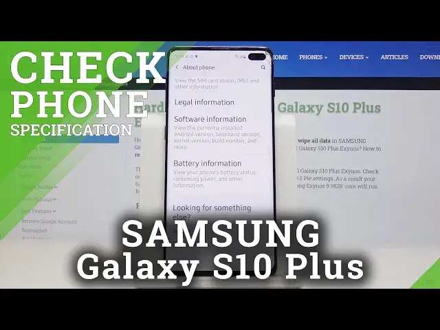 'Video thumbnail for How to Check Phone Specification in SAMSUNG Galaxy S10 Plus – Check Phone Info'