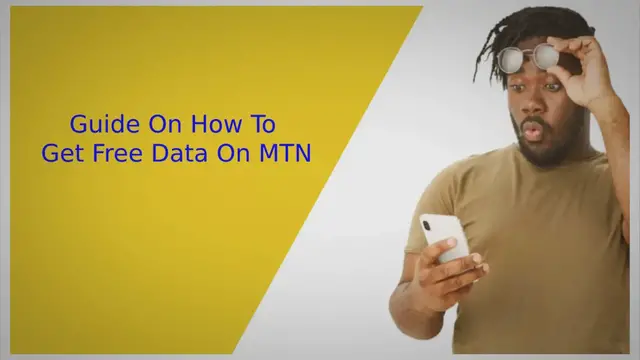 Video thumbnail for How To Get Free Data On MTN