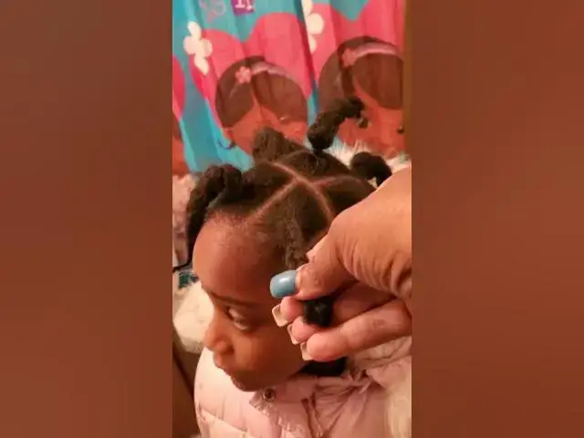 Video thumbnail for Rontryelle cut her hair today..