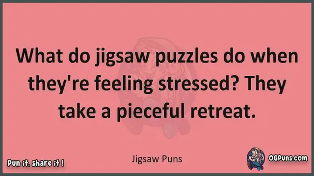 Video thumbnail for Jigsaw - Jokes, Puns, Wordplays, and Laughter