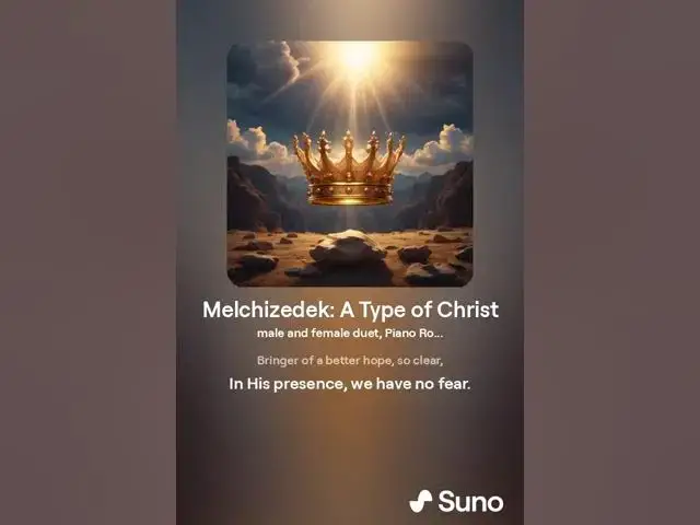 Video thumbnail for Melchizedek  A Type of Christ