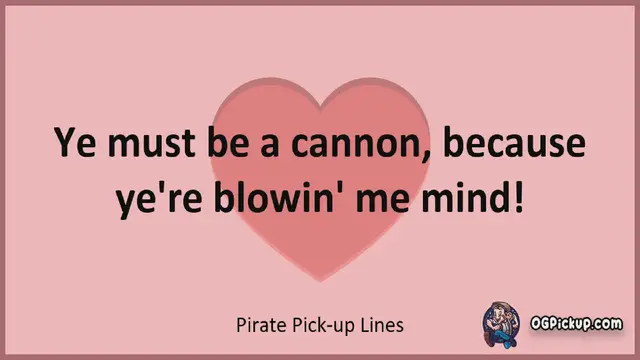Video thumbnail for Pirate - Pickup-Lines & Rizz for Him & for Her