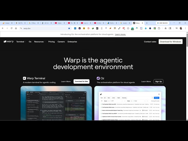 Video thumbnail for This Warp Coding AI IDE & CLI is INSANE to Build & Deploy Full Stack Apps From Prompt For FREE