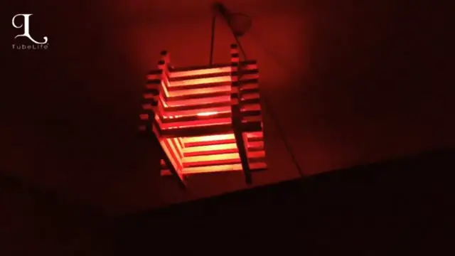 Video thumbnail for Make a modern wood lamp from wooden piece | wooden lampshade