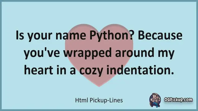 Video thumbnail for Html - Pickup-Lines & Rizz for Him & for Her