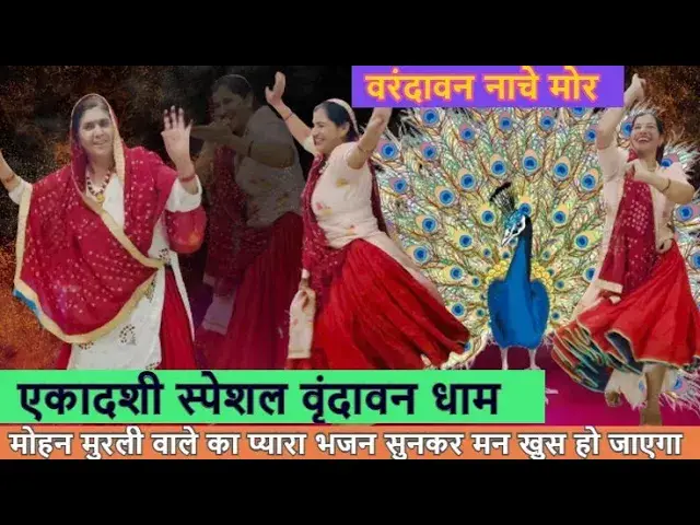 Video thumbnail for वरंदावन नाचे मोर मैं मोर देखने जाऊँगी vrindavan nache mor mai mor dekhne jaungi #happy_lokgeet