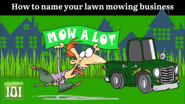 'Video thumbnail for How to name your lawn mowing business'