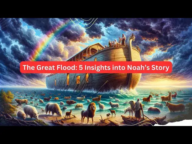 Video thumbnail for The Great Flood: 5 Insights into Noah’s Story